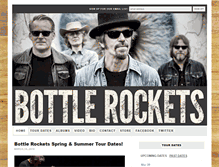 Tablet Screenshot of bottlerocketsmusic.com